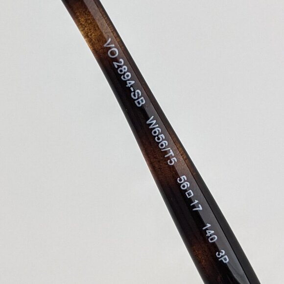 🕶️ Vogue VO2894-SB W656/T5 Polarized Cat Eye Sunglasses 56/17-140 / JLE509🕶️​ - Picture 8 of 8